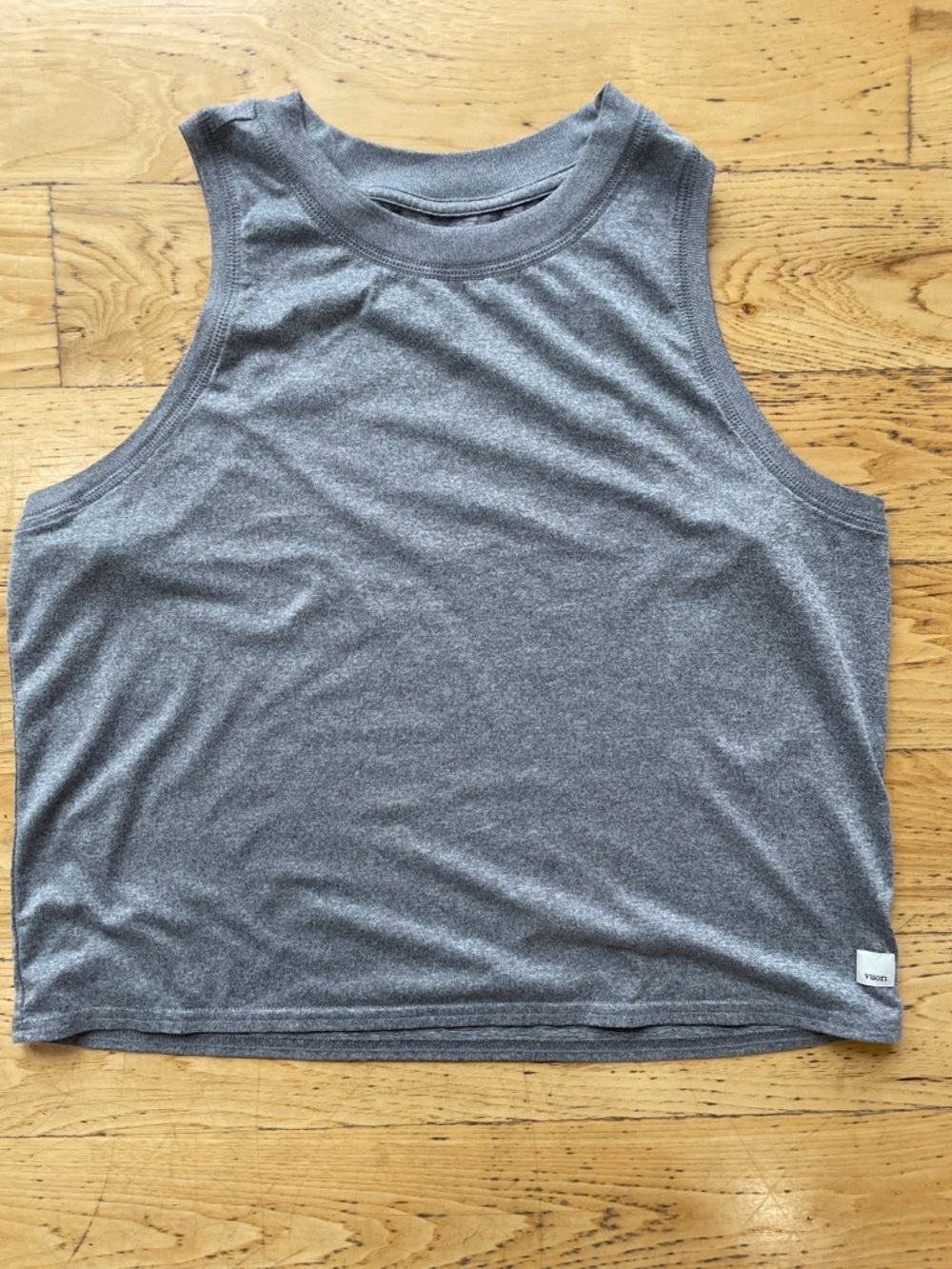 Vuori energy tank top Grey Large